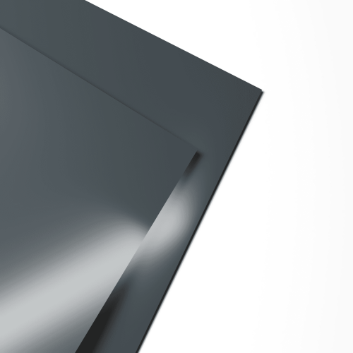 Гладкий лист 0.7мм RAL 7011 Железно-серый