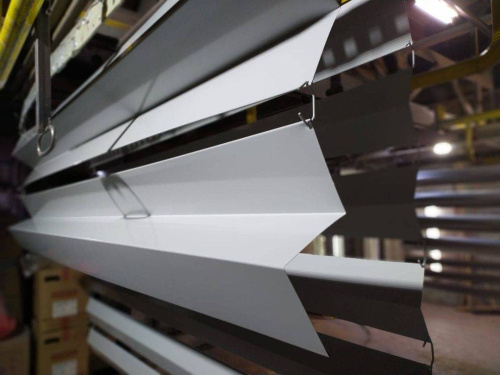 Лобовая планка (RAL 2004) оцинкованная, с порошковым покрытием 0,45 мм фото 3