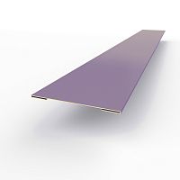 Планка стыковочная RAL 4011 оцинкованная c порошковым покрытием 0,45мм