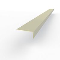 Лобовая планка (RAL 7044) оцинкованная, с порошковым покрытием 0,45 мм