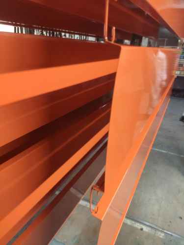 Парапет плоский RAL 2004 полиэстер 1 мм фото 2