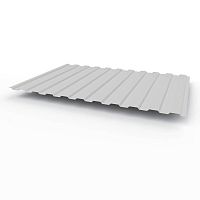 Профнастил оцинкованный с полимерным покрытием полиэстер С8 buildstor 0,35х1180мм RAL 7047 Телегрей 4