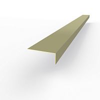 Лобовая планка (RAL 7034) оцинкованная, с порошковым покрытием 0,45 мм