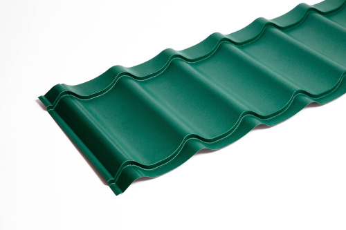 Металлочерепица Монтеррей классик оцинкованная с полимерным покрытием 0.5x1180мм  RAL 6002 фото 10