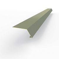 Карнизная планка RAL 7033 оцинкованная c порошковым покрытием 0,45мм