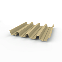 Профнастил Н60 (RAL 1001) 0,5х845мм оцинкованный, с полимерным покрытием (Полиэстер)