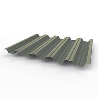 Профнастил оцинкованный с полимерным покрытием НС35 Grand line Optima 0,45х1060мм RAL 7005