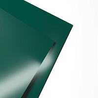 Гладкий лист 0.5мм RAL 6026 Опаловый зелёный