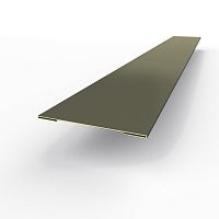 Планка стыковочная RAL 7022 оцинкованная c порошковым покрытием 0,45мм