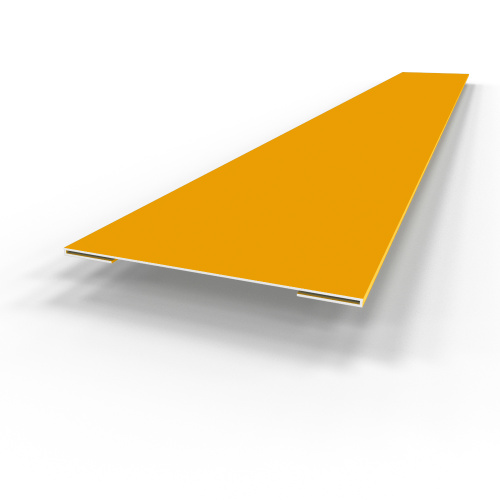 Планка стыковочная RAL 1037 оцинкованная c порошковым покрытием 0,45мм