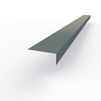 Лобовая планка (RAL 7031) оцинкованная, с порошковым покрытием 0,45 мм