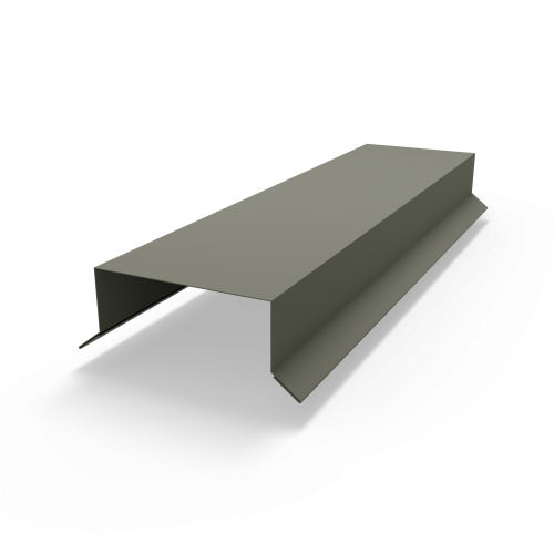 Парапет плоский RAL 7003 полиэстер 0,5 мм