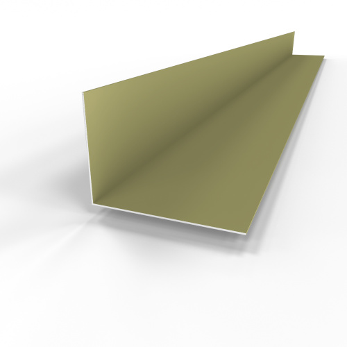 Планка угла внутренняя RAL 1020 оцинкованный c порошковым покрытием 0,45мм