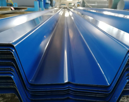 Профнастил оцинкованный с полимерным покрытием полиэстер Н60 buildstor 0,5х845мм RAL 6002 Лиственно-зелёный фото 6