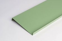 Отлив оконный оцинкованный c порошковым покрытием 0,45мм ширина более 625 мм RAL 7003