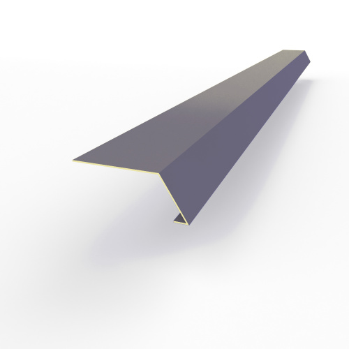 Карнизная планка RAL 4012 оцинкованная c порошковым покрытием 0,45мм Карнизная планка RAL 4012 оцинкованная c порошковым покрытием 0,45мм