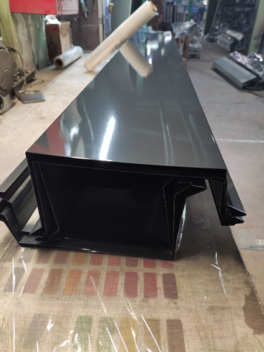 Парапет плоский RAL 7016 полиэстер 1 мм фото 5