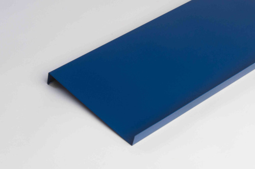 Отлив оконный оцинкованный c порошковым покрытием 1,5мм ширина менее 625 мм RAL 5010