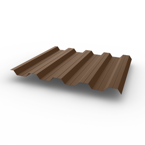 Профнастил НС44 (RAL 8025) 0,7х1047мм оцинкованный, с полимерным покрытием (Полиэстер)