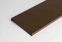 Отлив оконный оцинкованный c порошковым покрытием 1,2мм ширина более 625 мм RAL 8016