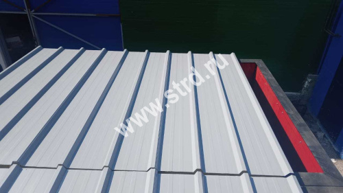 Стеновая трёхслойная сэндвич-панель гладкая 50мм 1000мм с видимым креплением минеральная вата Полиэстер Panline фото 19