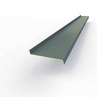 Отлив оконный оцинкованный c порошковым покрытием 0,7мм RAL 7030