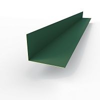 Планка угла внутренняя RAL 6028 оцинкованная c порошковым покрытием 0,45мм