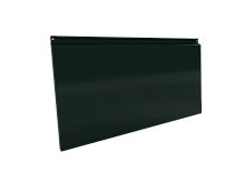 Фасадная кассета 1160х530 закрытого типа, толщина 0,7 мм, RAL 6005 (Зеленый мох)