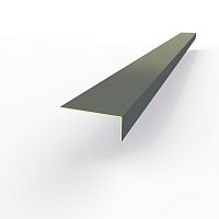 Лобовая планка (RAL 7011) оцинкованная, с порошковым покрытием 0,45 мм