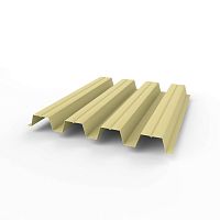 Профнастил оцинкованный с полимерным покрытием полиэстер Н57 buildstor 0,65х801мм RAL 1014 Слоновая кость