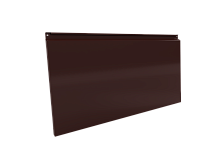 Фасадная кассета 1160х530 закрытого типа, толщина 1,2 мм, RAL 3009 (Оксид-красный)
