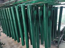 Труба водосточная оцинкованная порошок ф130х1250мм RAL 6005