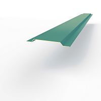 Нащельник RAL 6033 оцинкованный c полимерным покрытием 0,45 мм