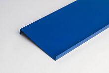 Отлив оконный оцинкованный c порошковым покрытием 0,4мм ширина более 625 мм RAL 5000