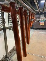 Труба водосточная оцинкованная порошок ф180х1250мм RAL 8004