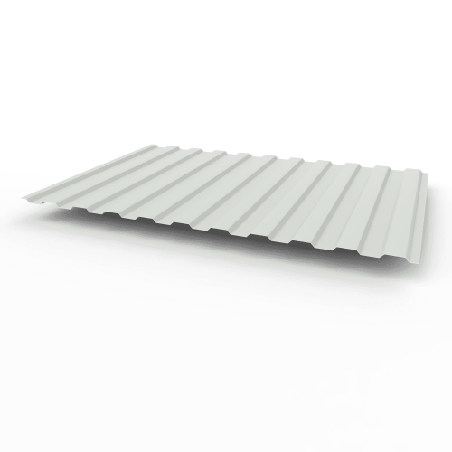 Профнастил оцинкованный с полимерным покрытием полиэстер С8 buildstor 0,5х1180мм RAL 9018 Папирусно-белый