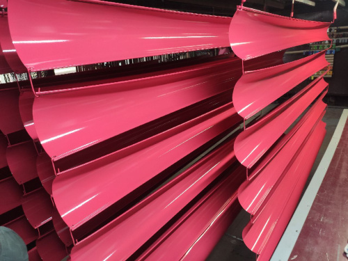 Желоб водосточный оцинкованный порошок ф120х2000мм RAL 5020 фото 2