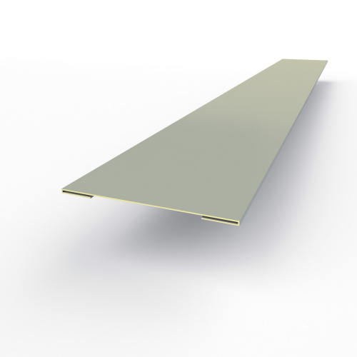 Планка стыковочная RAL 7040 оцинкованная c порошковым покрытием 0,45мм