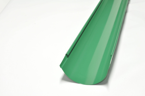 Желоб водосточный оцинкованный порошок ф120х2000мм RAL 6005 Желоб водосточный оцинкованный порошок ф120х2000мм RAL 6005