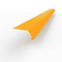 Карнизная планка RAL 2007 оцинкованный c порошковым покрытием 0,45мм