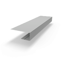 j планка RAL 7047 оцинкованная c порошковым покрытием 0,45мм
