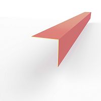 Планка угла внешнего RAL 3014 оцинкованная c порошковым покрытием 0,45мм