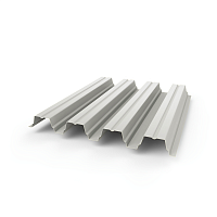 Профнастил Н75 - 0,7 (RAL 9016) с полимерным покрытием (полиэстер)