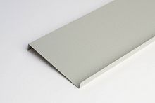 Отлив оконный оцинкованный c порошковым покрытием 0,4мм RAL 9001