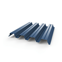 Профнастил Н75 - 0,8 (RAL 5023) с полимерным покрытием (полиэстер)