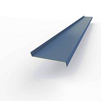 Отлив оконный оцинкованный c порошковым покрытием 0,7мм RAL 5022