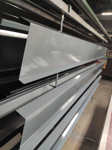 Карнизная планка RAL 7012 оцинкованная c порошковым покрытием 0,45мм фото 3 Карнизная планка RAL 7012 оцинкованная c порошковым покрытием 0,45мм фото 3