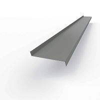 Отлив оконный оцинкованный c порошковым покрытием 0,7мм RAL 7036