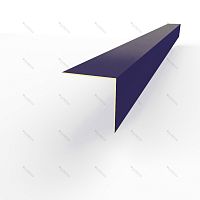 Планка угла внешнего RAL 5022 оцинкованная c порошковым покрытием 0,45мм