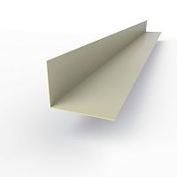 Планка угла внутренняя RAL 7043 оцинкованная c порошковым покрытием 0,45мм